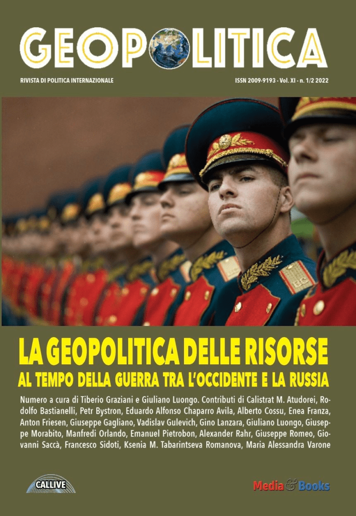 GEOPOLITICA Vol XI n. 1-2/2022 – La geopolitica delle risorse al tempo della guerra tra l’Occidente e la Russia – Abstracts